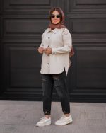 کت یقه مردانه فلور